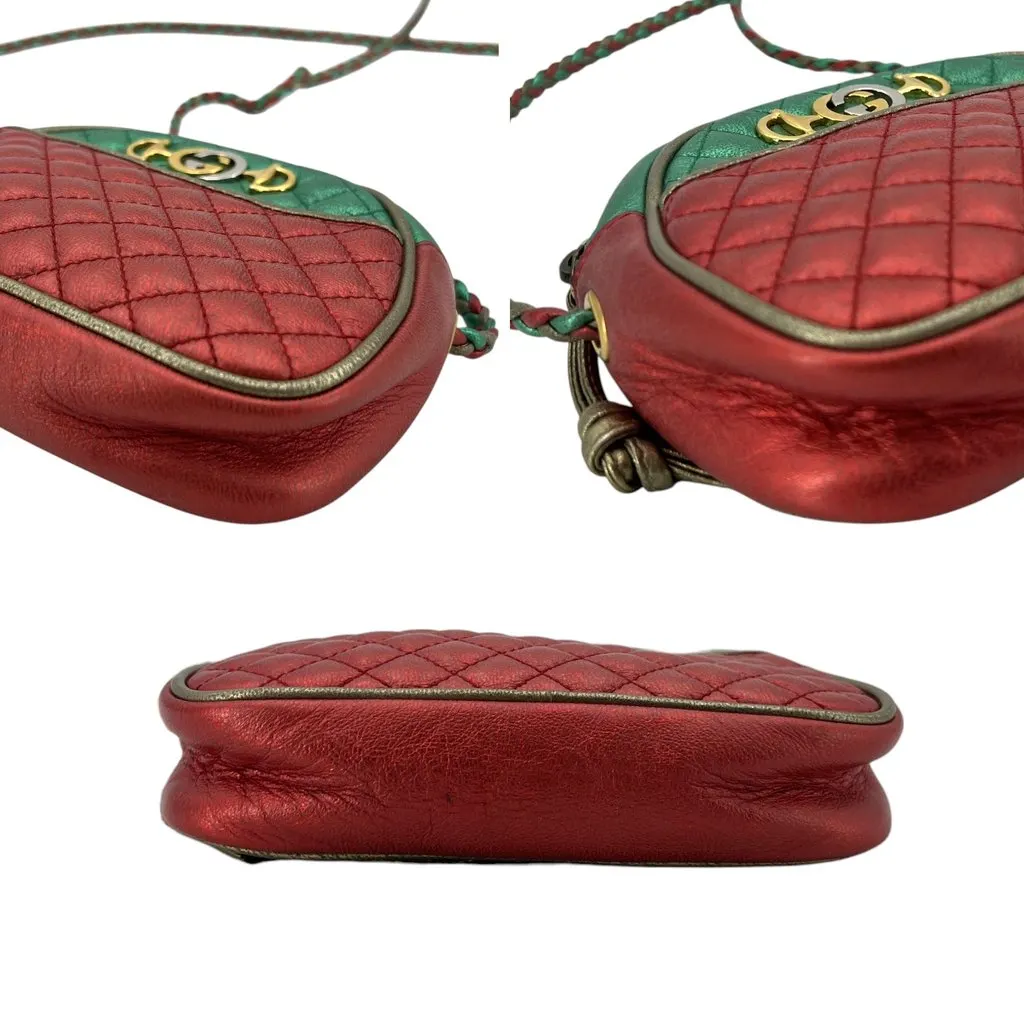 Gucci Crossbody Bag Zumi MultiColor Leather Good - Model View