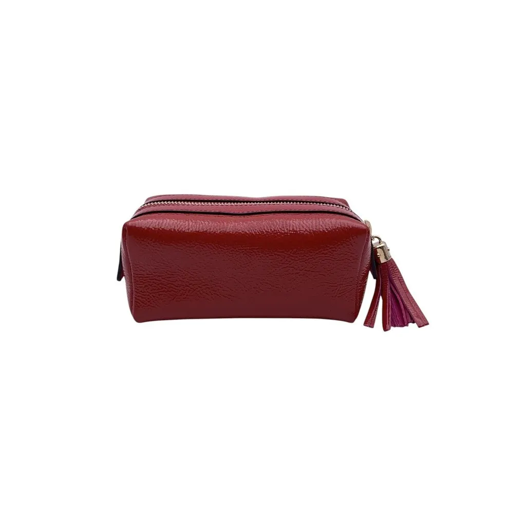Gucci Clutch Bag Soho Red Leather Good - Inside View