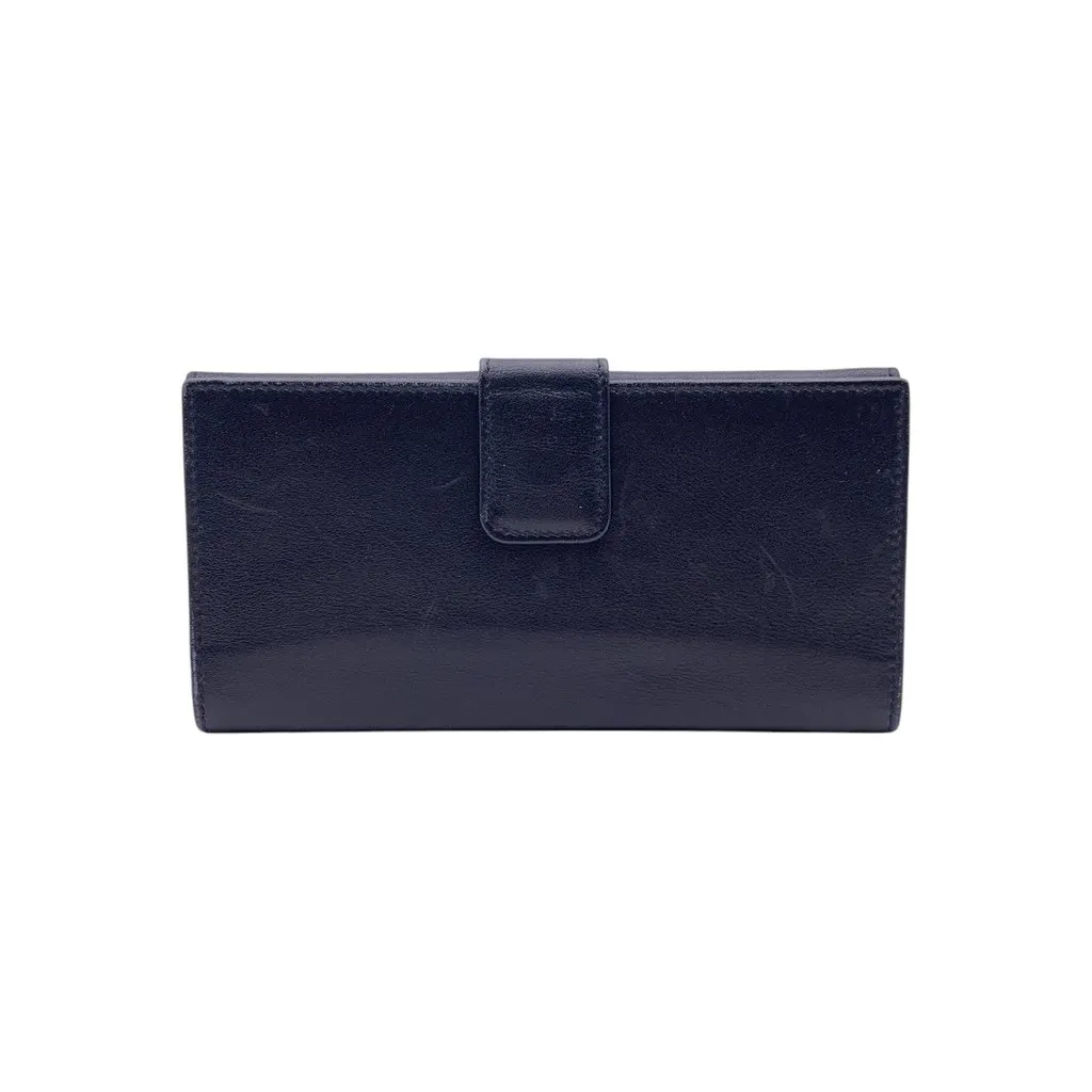 Gucci Wallet Black Leather Good - Inside View
