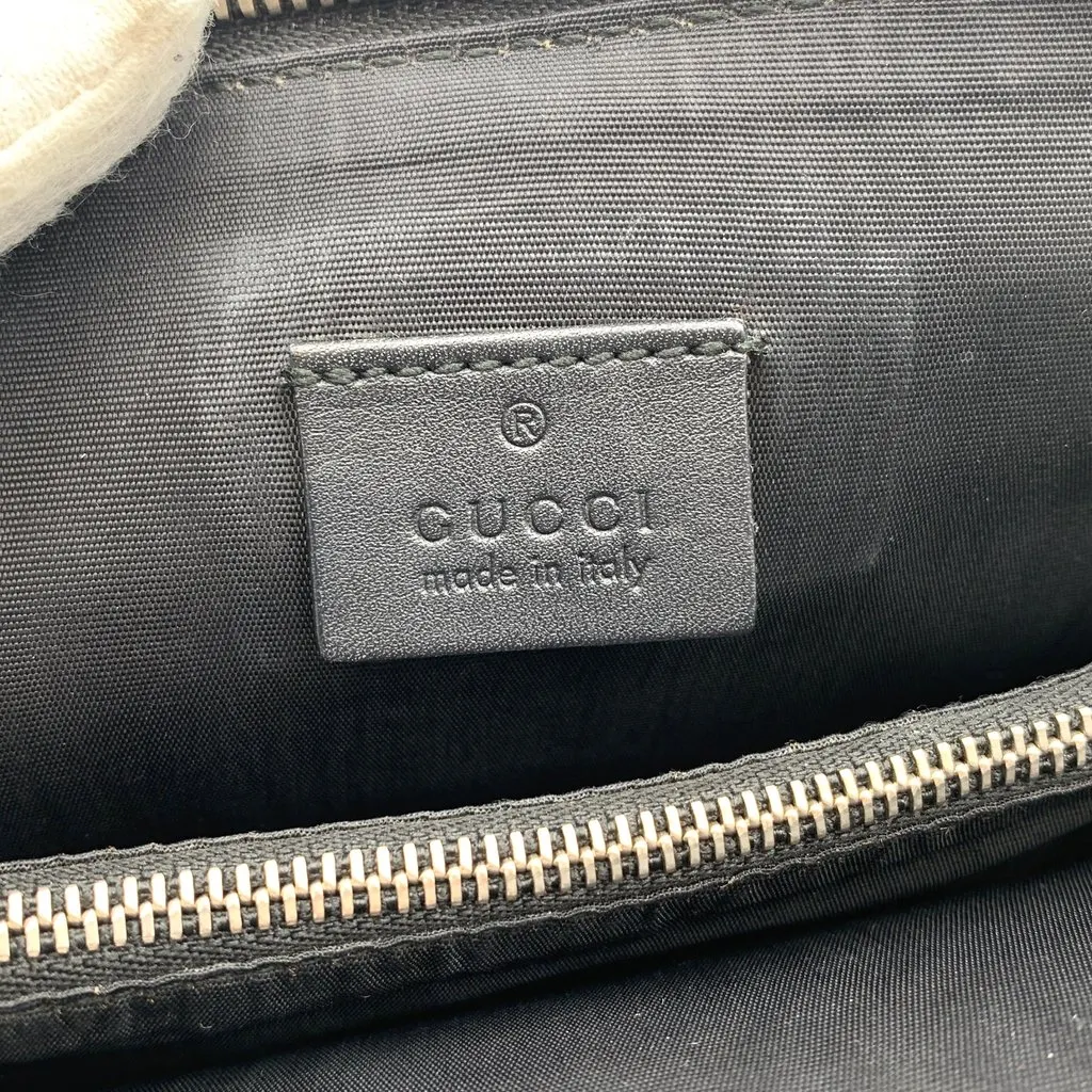 Gucci Crossbody Bag Guccy Black Leather Good - Box View