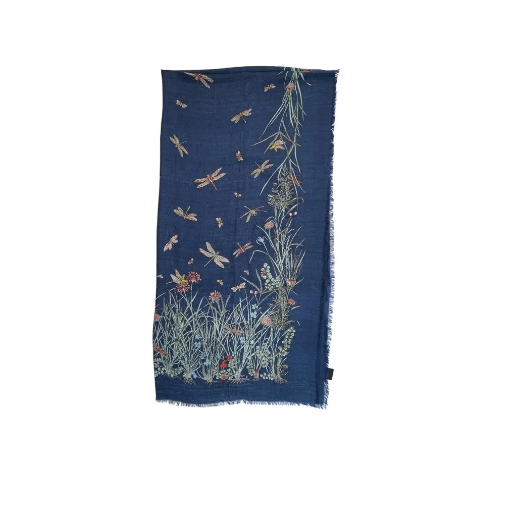 Gucci Scarf MultiColor Wool Good - Front View