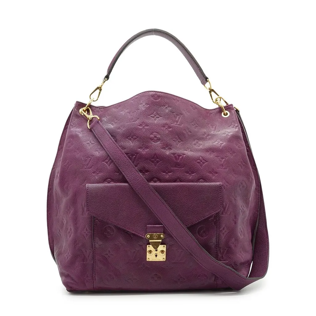 Louis Vuitton Hobos Metis MultiColor Leather Good - Front View