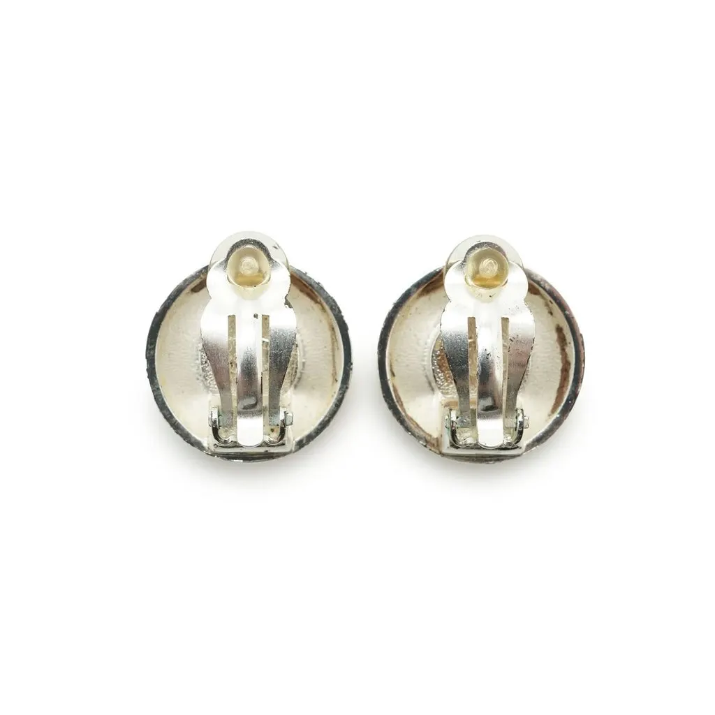 Chanel Earrings Gold Good - Back View