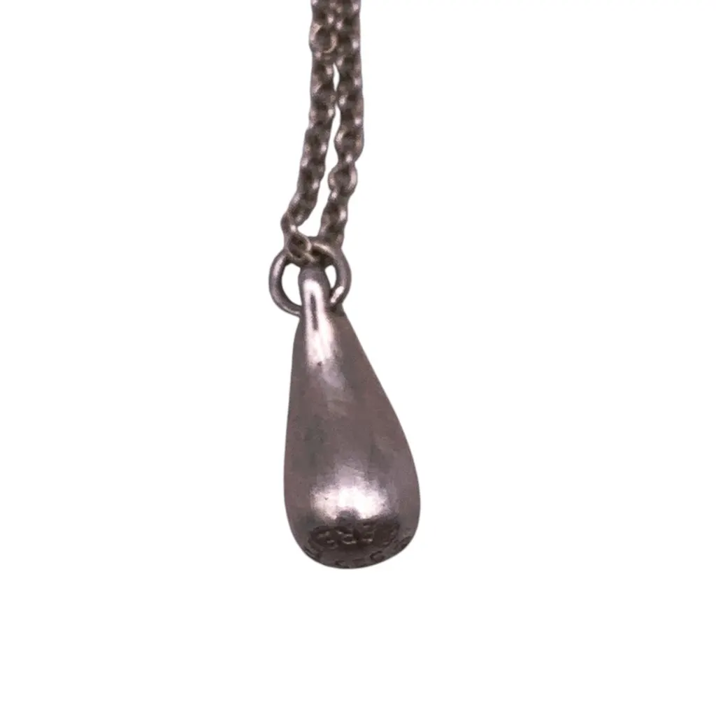 Tiffany & Co Necklace Silver Lace Good - Inside View