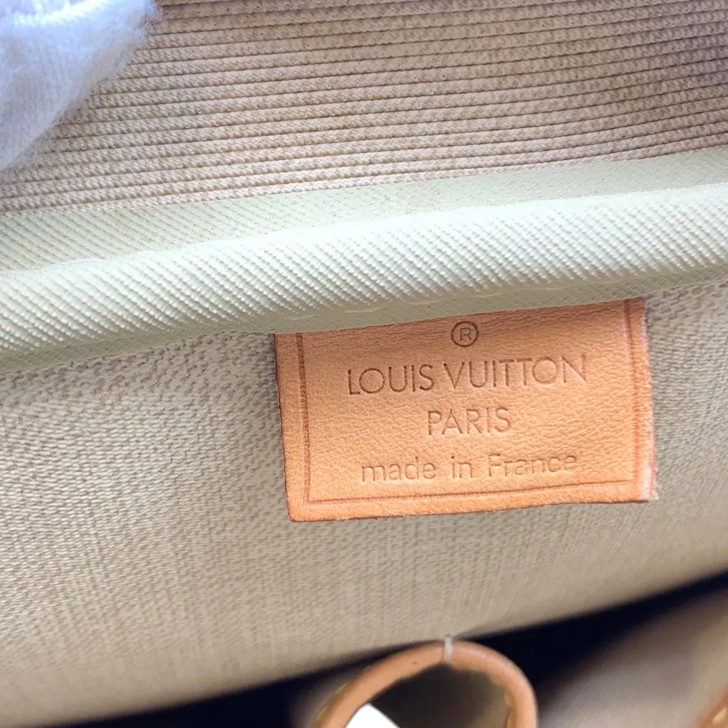 Louis Vuitton Handbag Vintage Deauville Brown Canvas Good - Box View