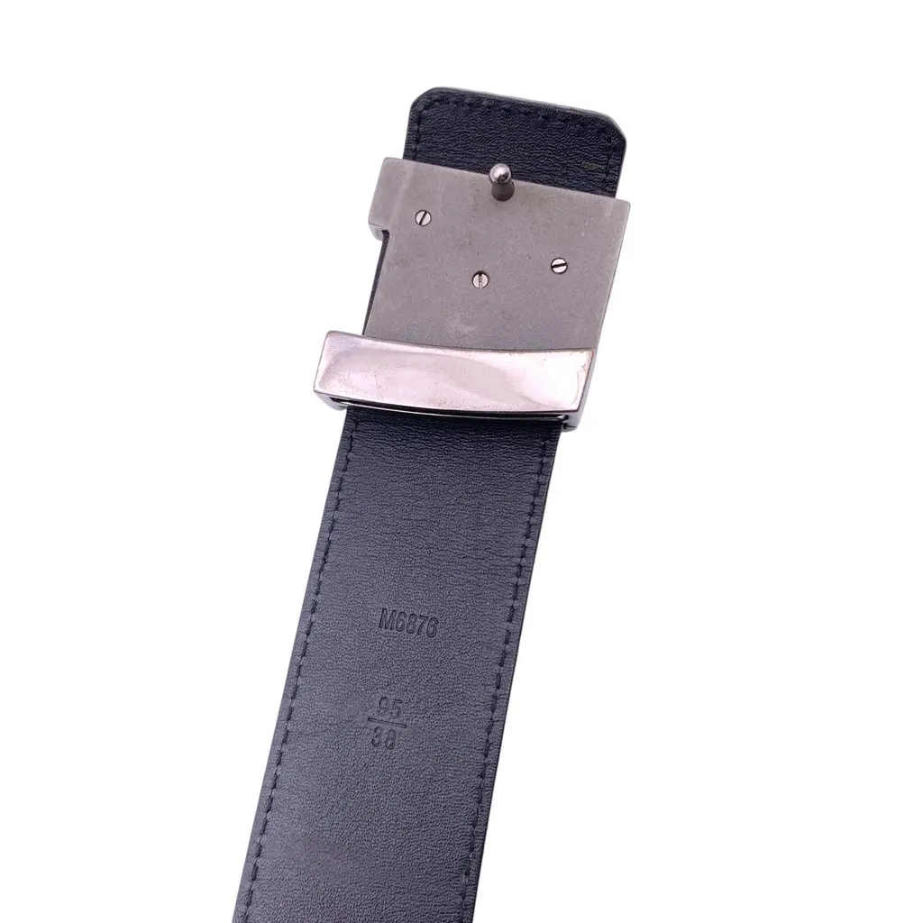 Louis Vuitton Belt Brown Suede Good - Model View