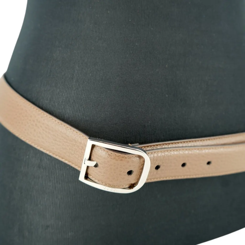 Gucci Belt Brown Leather Good - Box View