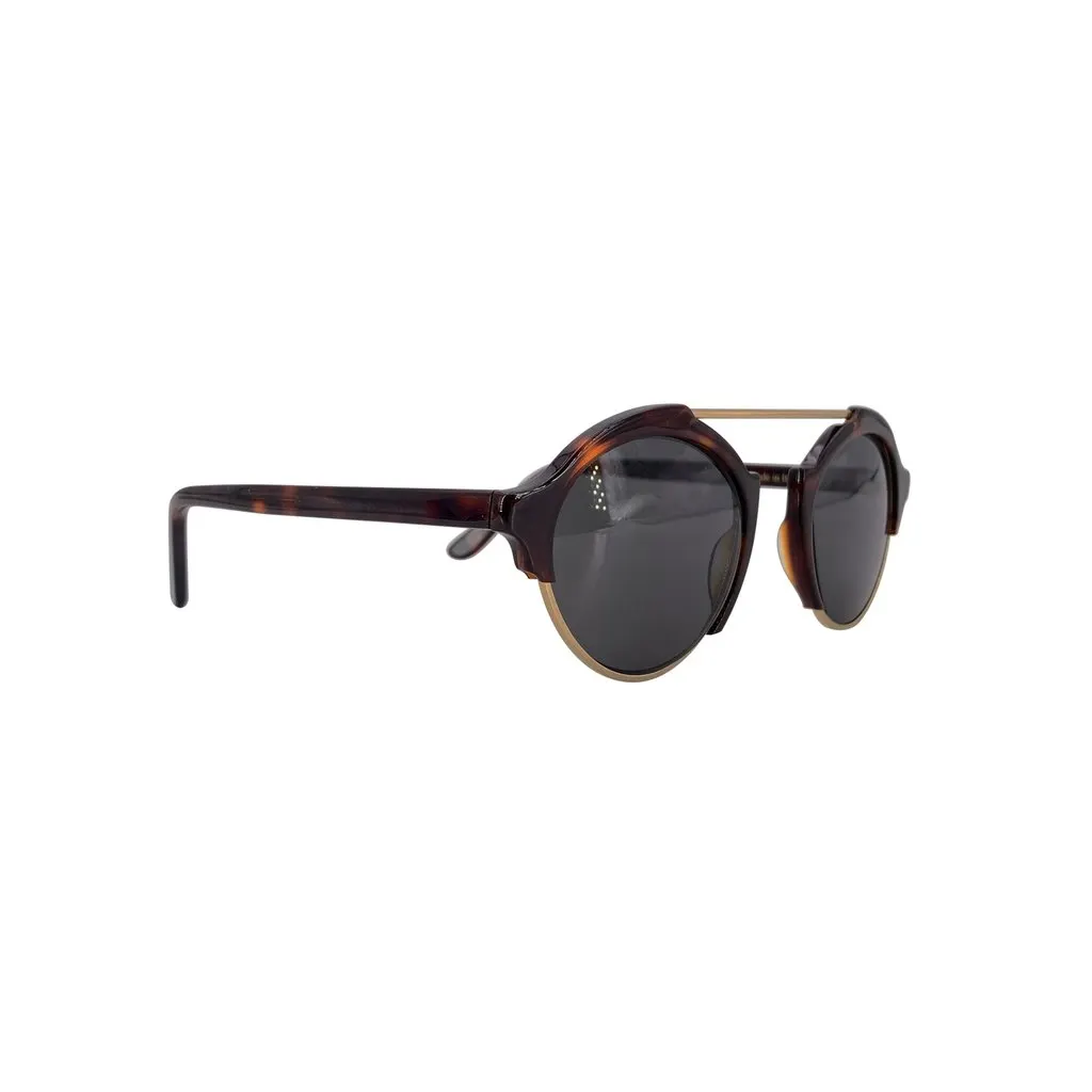 Unsigned Sunglasses Brown Good - Back View