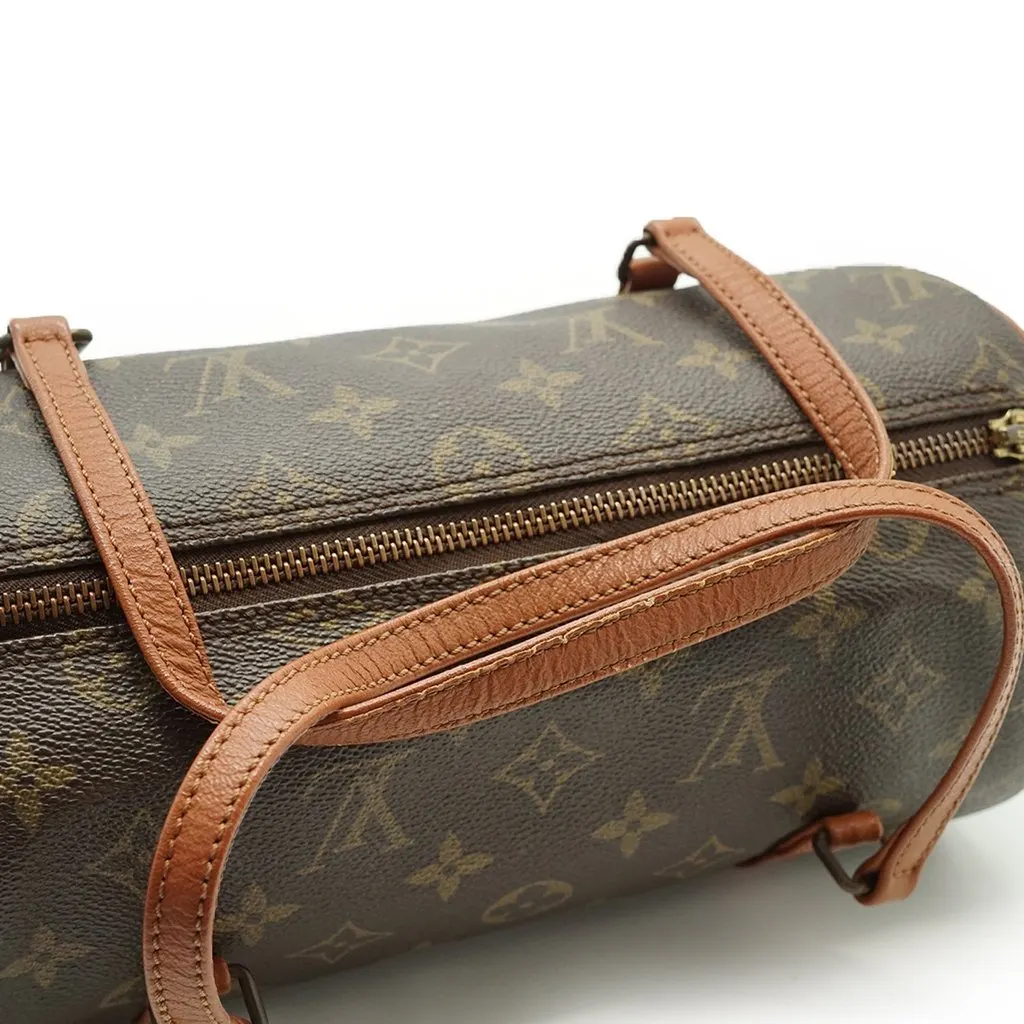 Louis Vuitton Handbag Vintage Papillon Brown Canvas Good - Inside View