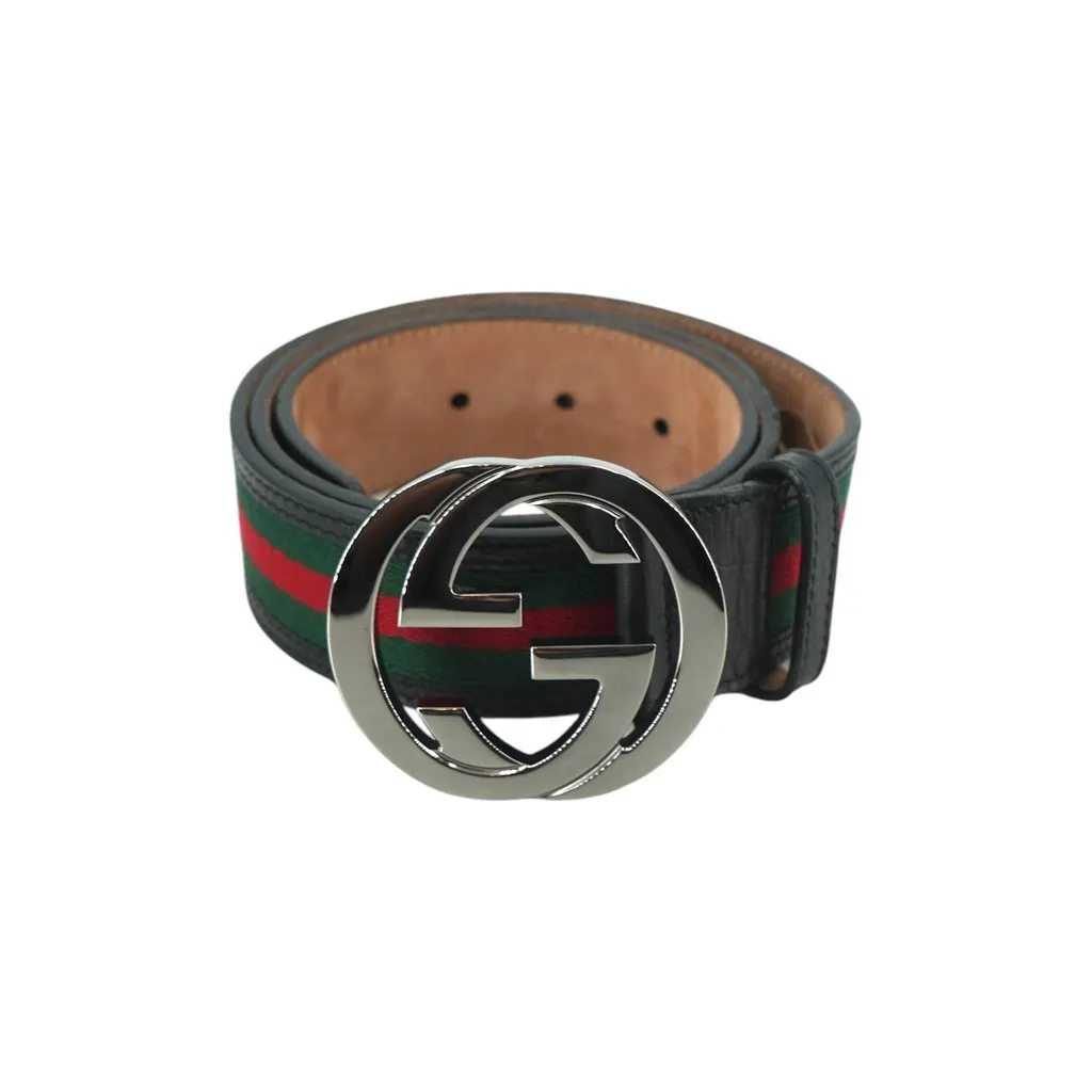 Gucci Belt Brown Leather Good - Front View