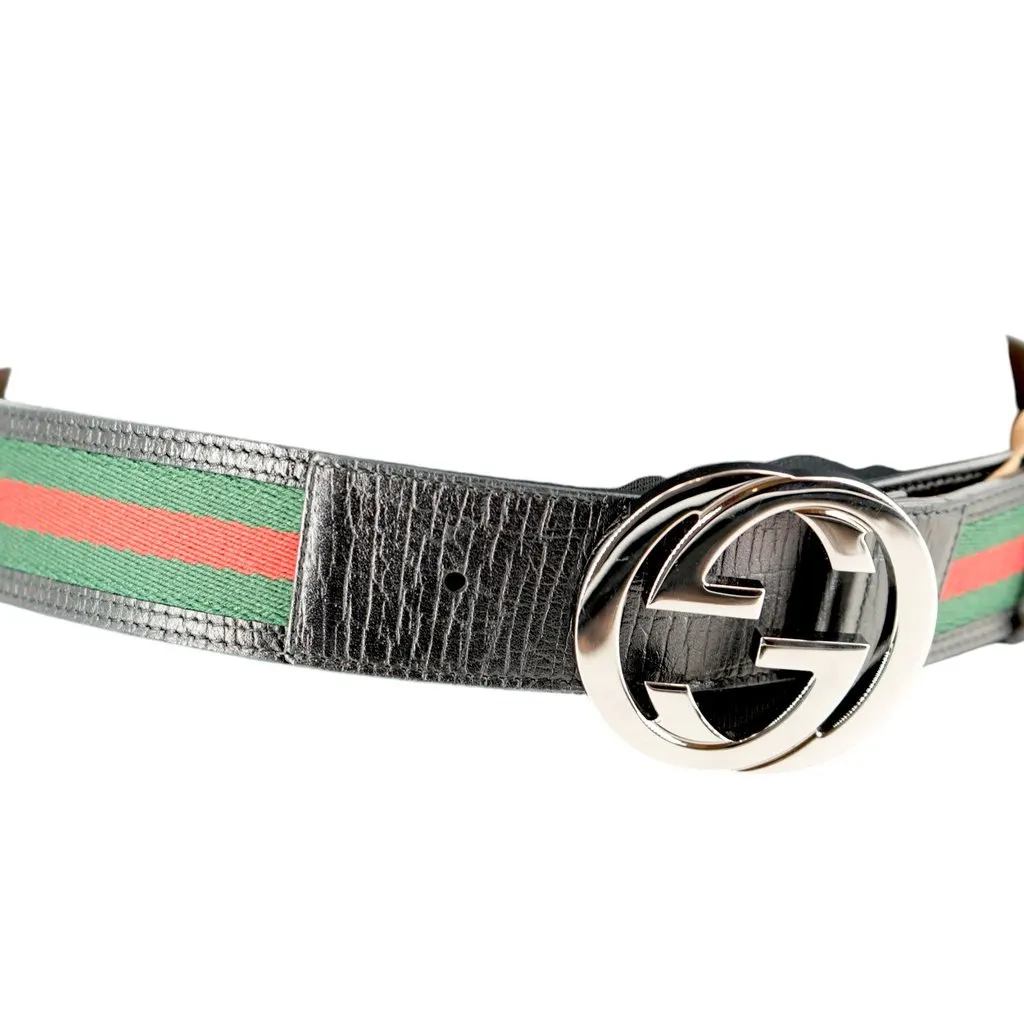Gucci Belt Brown Leather Good - Inside View