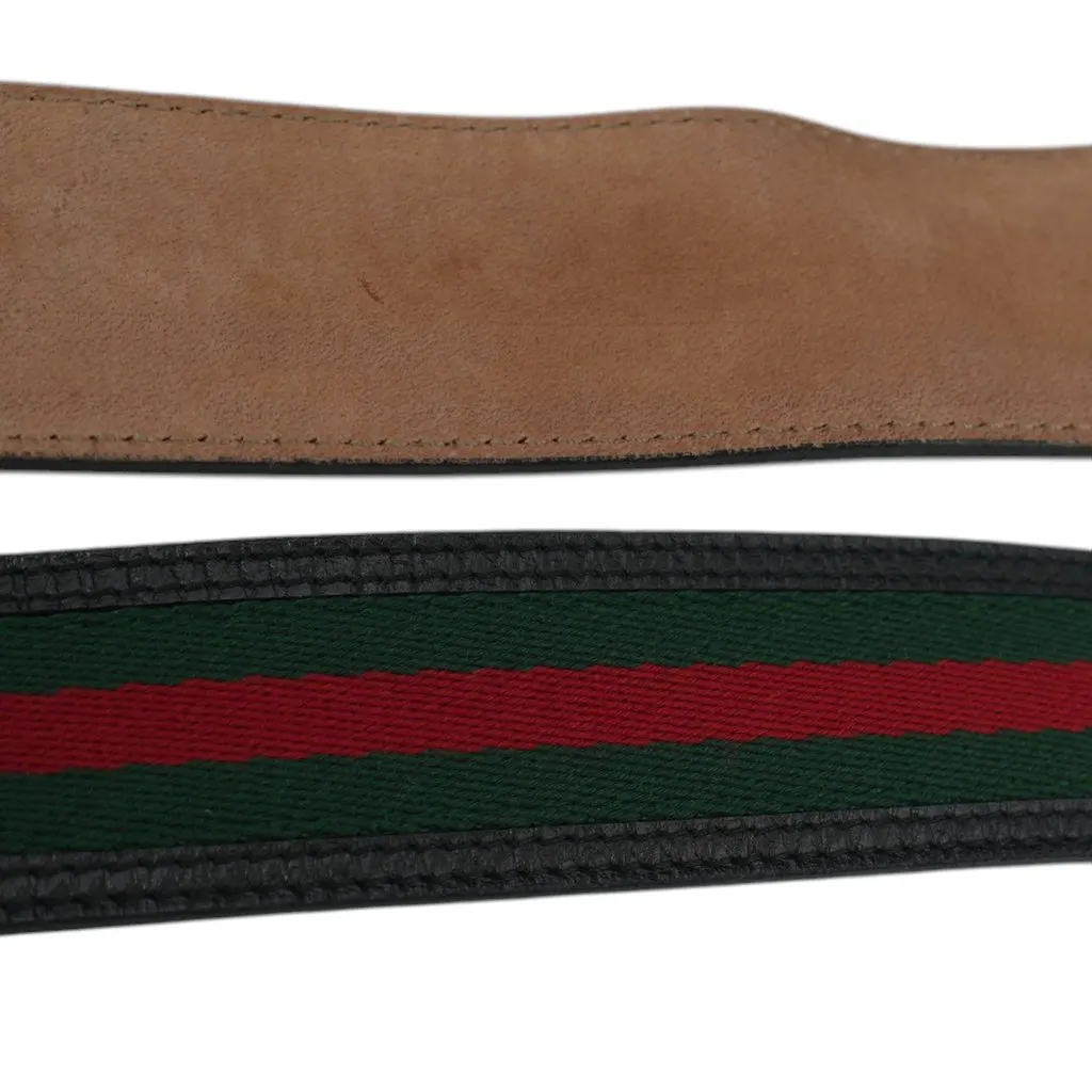 Gucci Belt Brown Leather Good - Model View