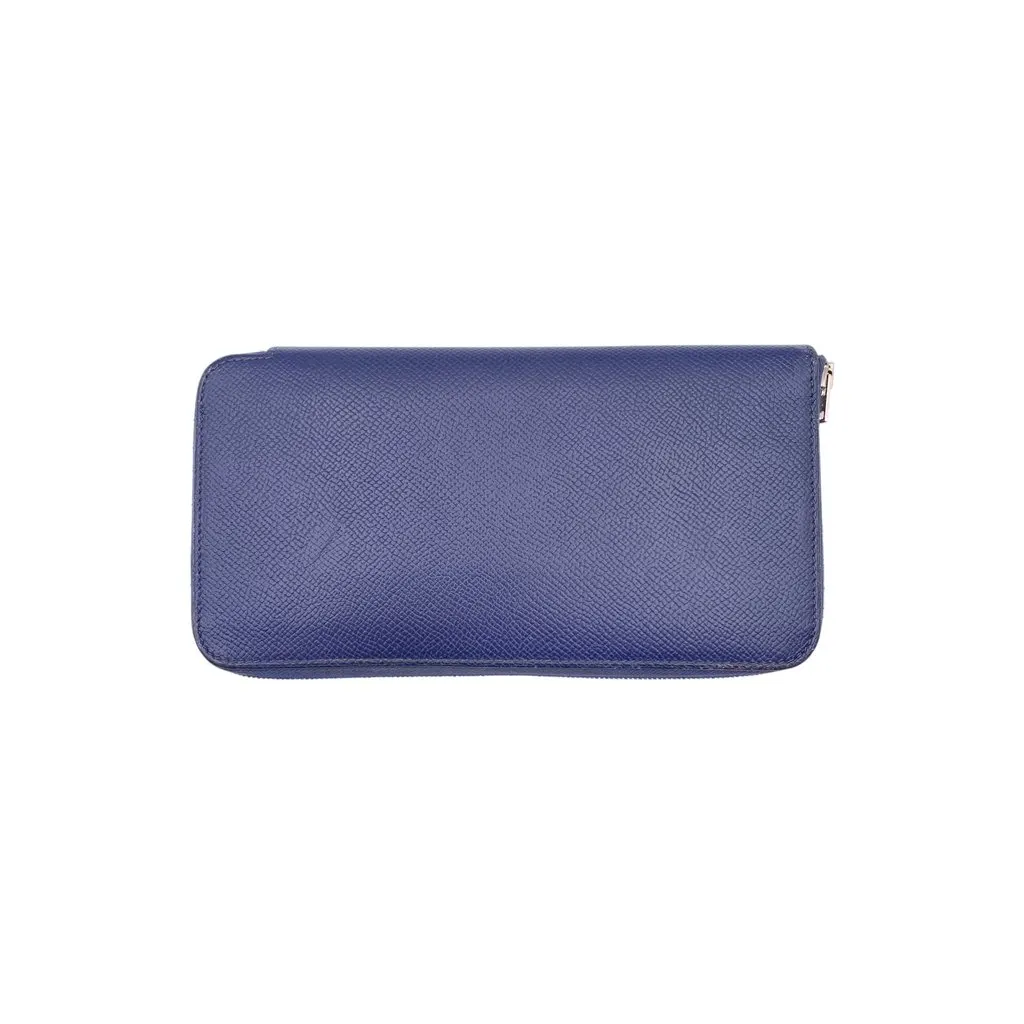 Hermes Wallet Red Silk Good - Front View