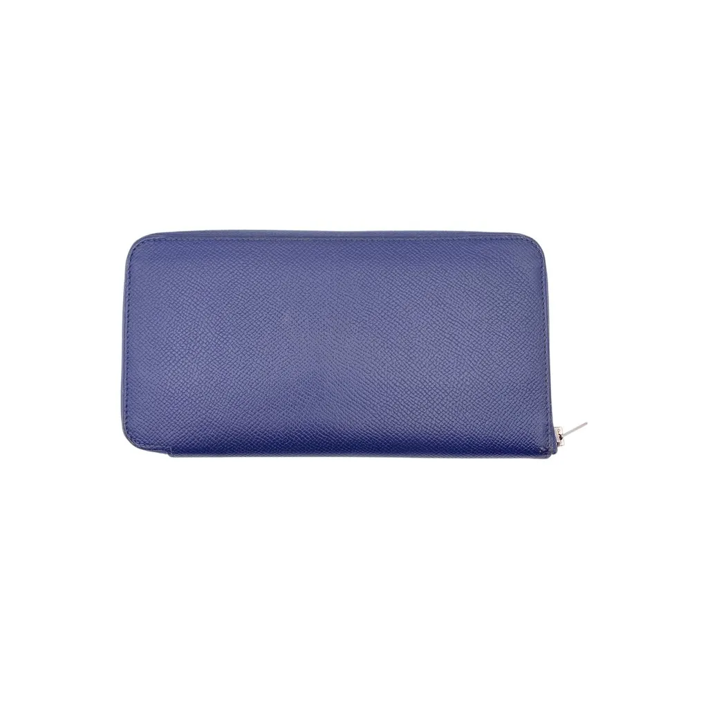 Hermes Wallet Red Silk Good - Back View