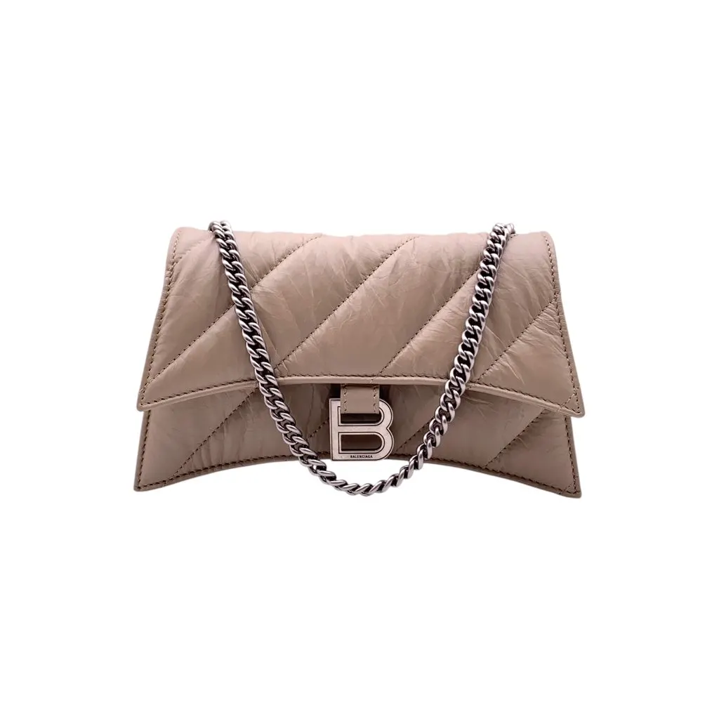 Balenciaga Shoulder Bag Crush MultiColor Leather Good - Front View