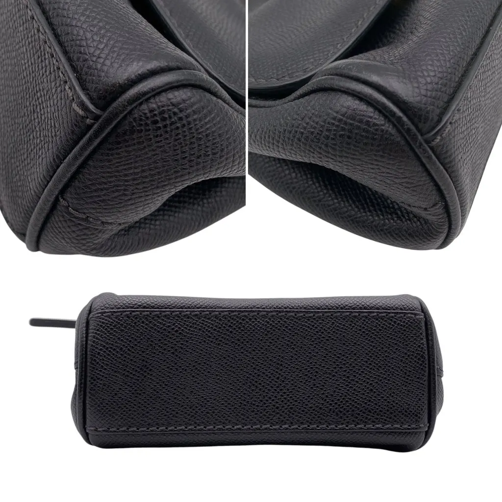 Dolce & Gabbana Crossbody Bag Sicily Black Leather Good - Box View