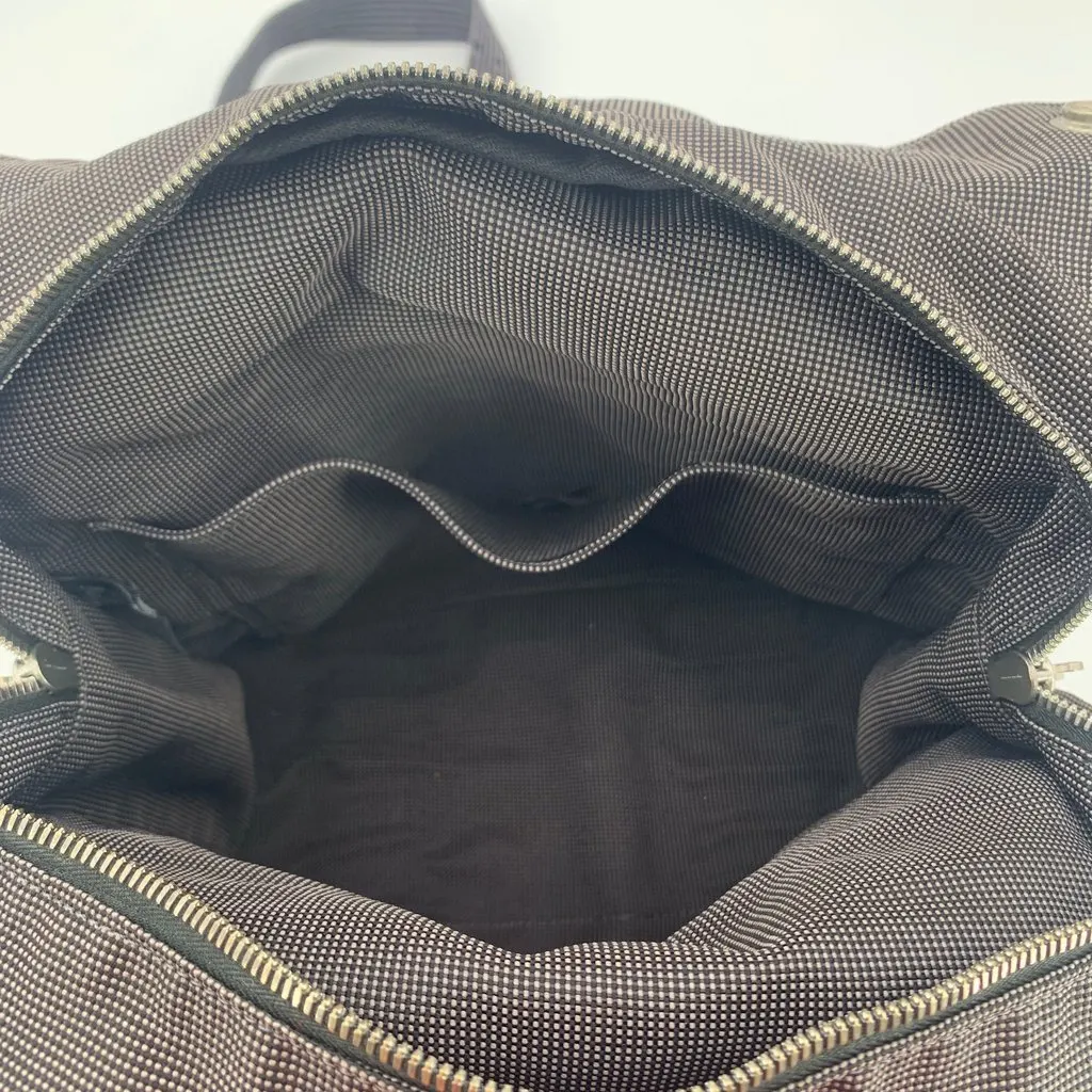Hermes Backpack Herline Grey Canvas Good - Box View