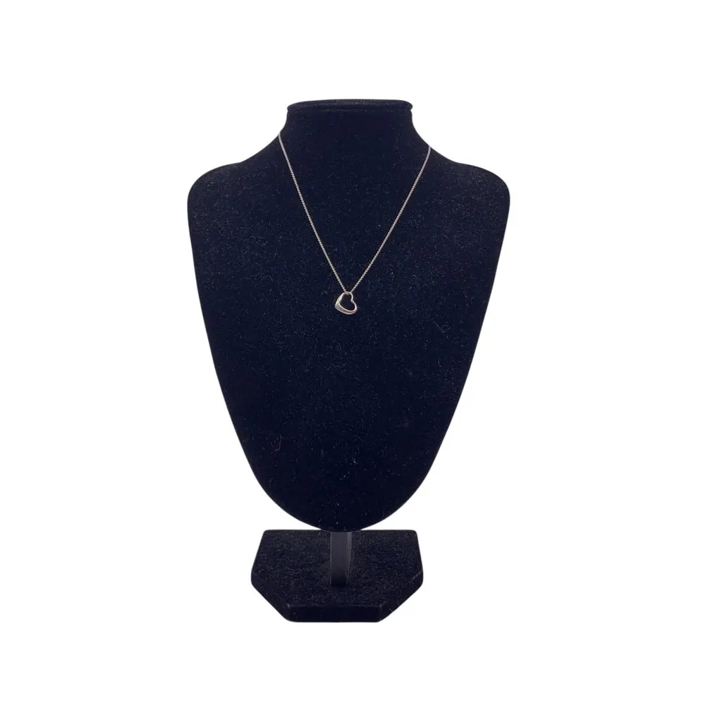 Tiffany & Co Necklace Silver Lace Good - Back View