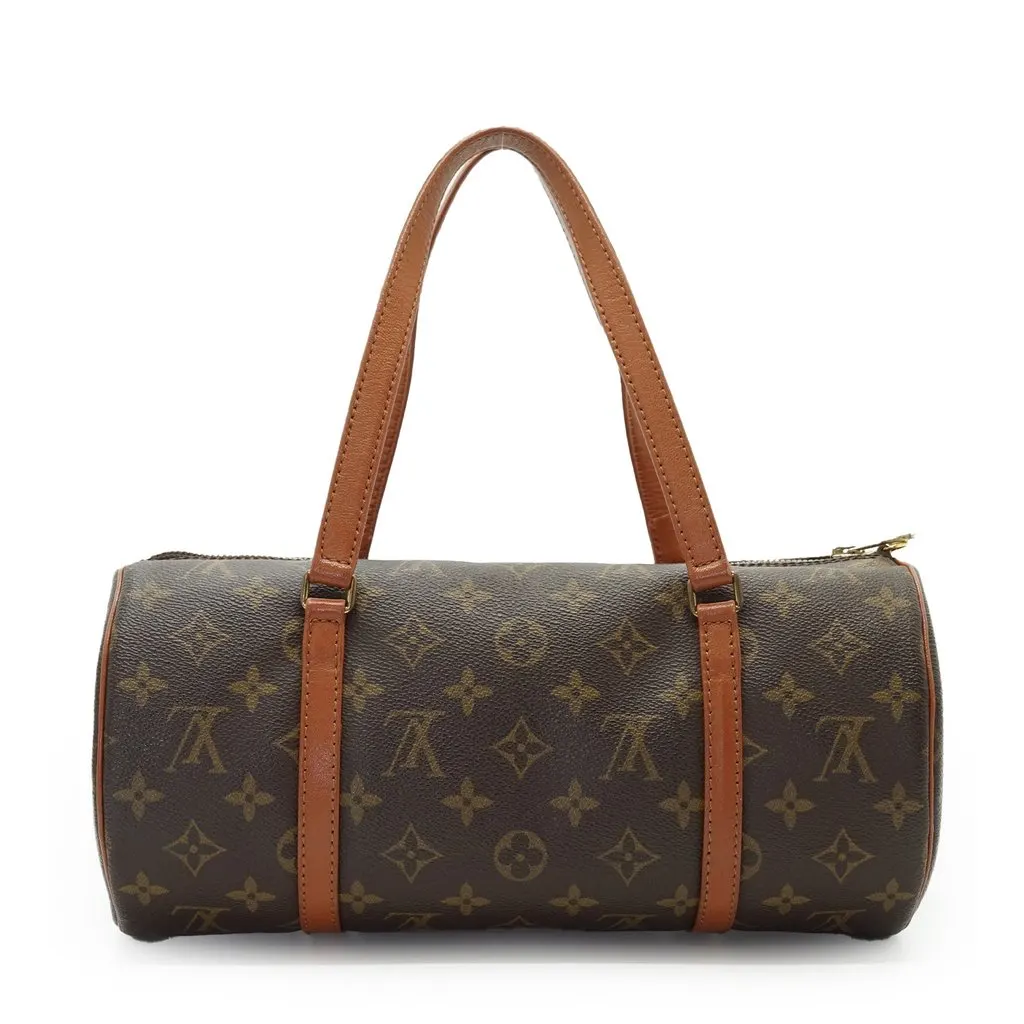 Louis Vuitton Handbag Vintage Papillon Brown Canvas Good - Inside View