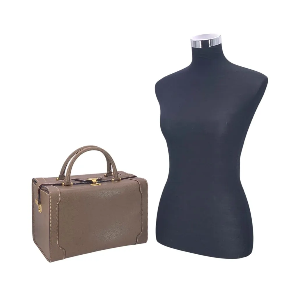 Gucci Handbag Vintage Not Applicable Brown Leather Good - Inside View