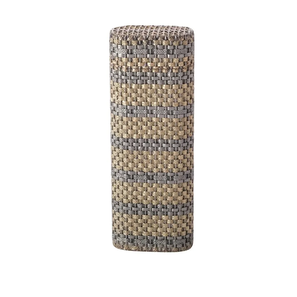 Cartier Les Must 18k Gold & Silver Woven Jacket Lighter - '70s Gold Good - Inside View