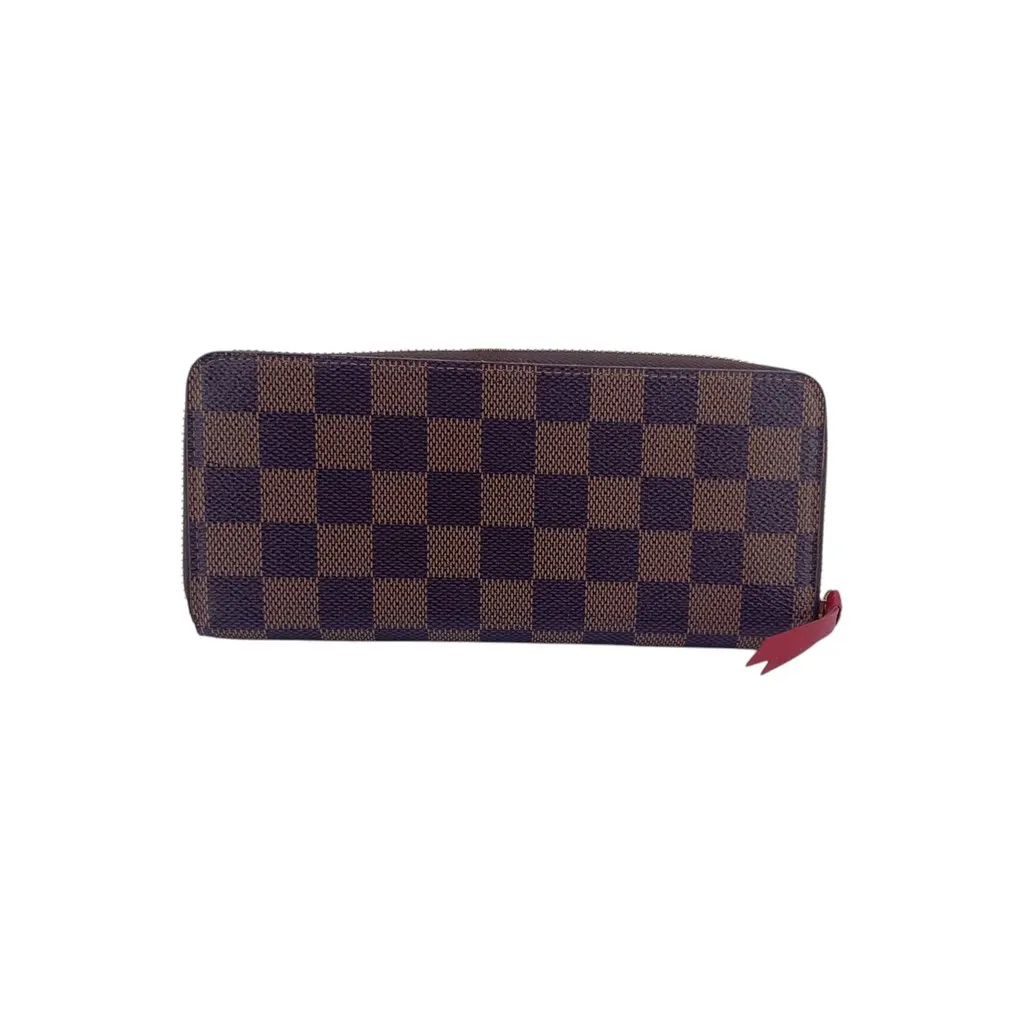 Louis Vuitton Wallet Brown Canvas Good - Back View