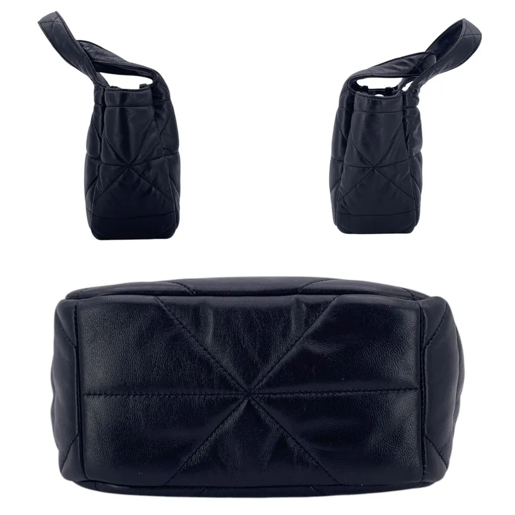 Prada Handbag Spectrum Black Leather Good - Model View