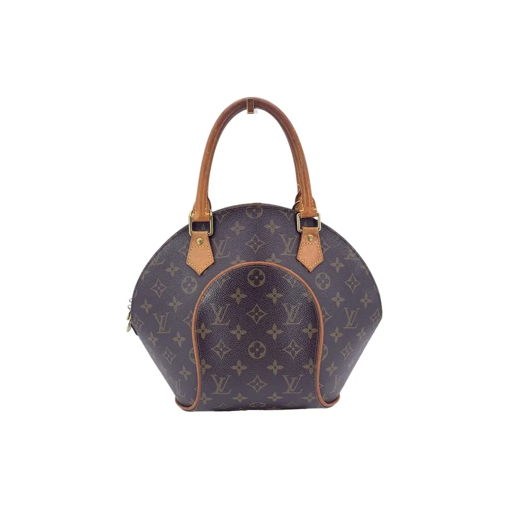 Louis Vuitton Handbag Ellipse Brown Canvas Good - Inside View