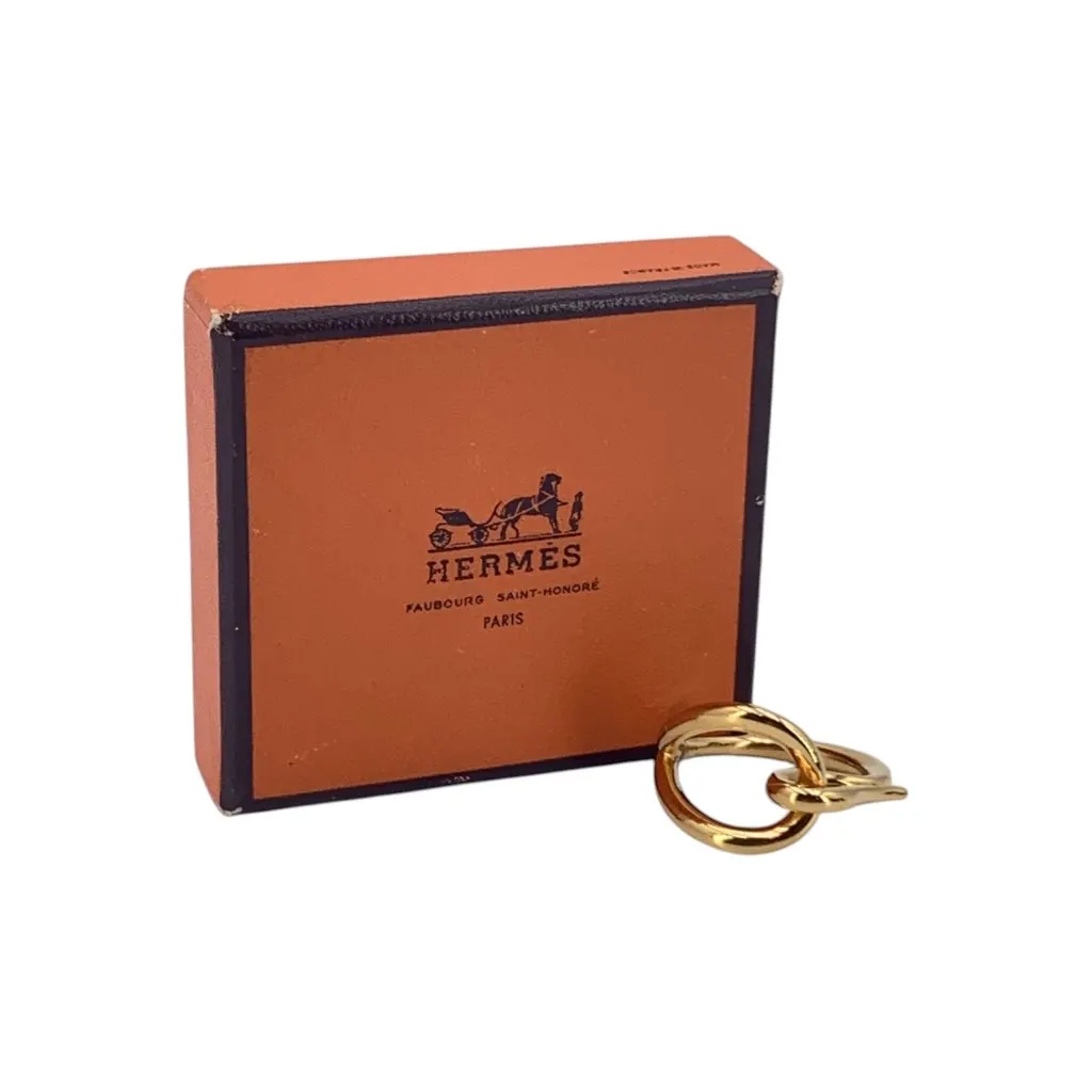 Hermès Accessory Orange Silk Good - Back View