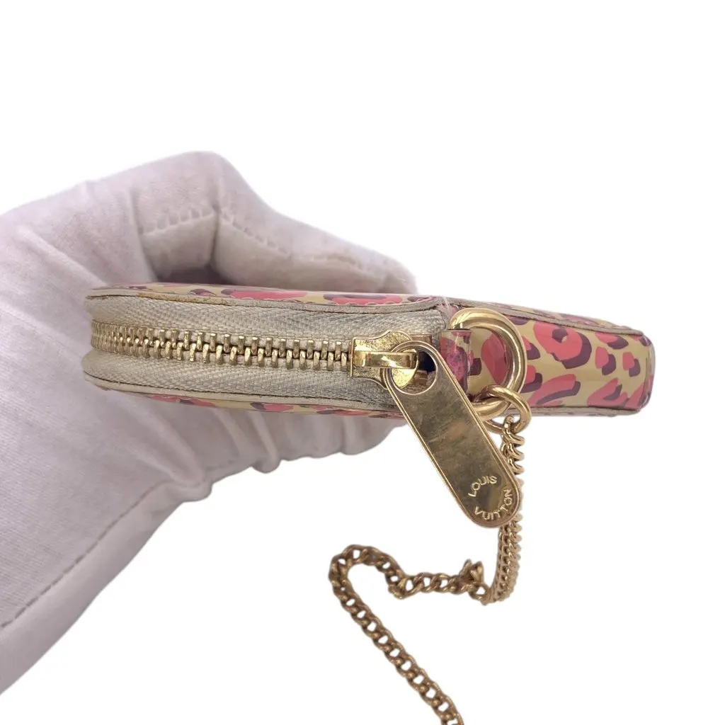 Louis Vuitton Wallet Gold Leather Good - Model View
