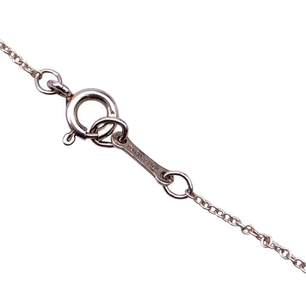 Tiffany & Co Necklace Silver Lace Good - Box View