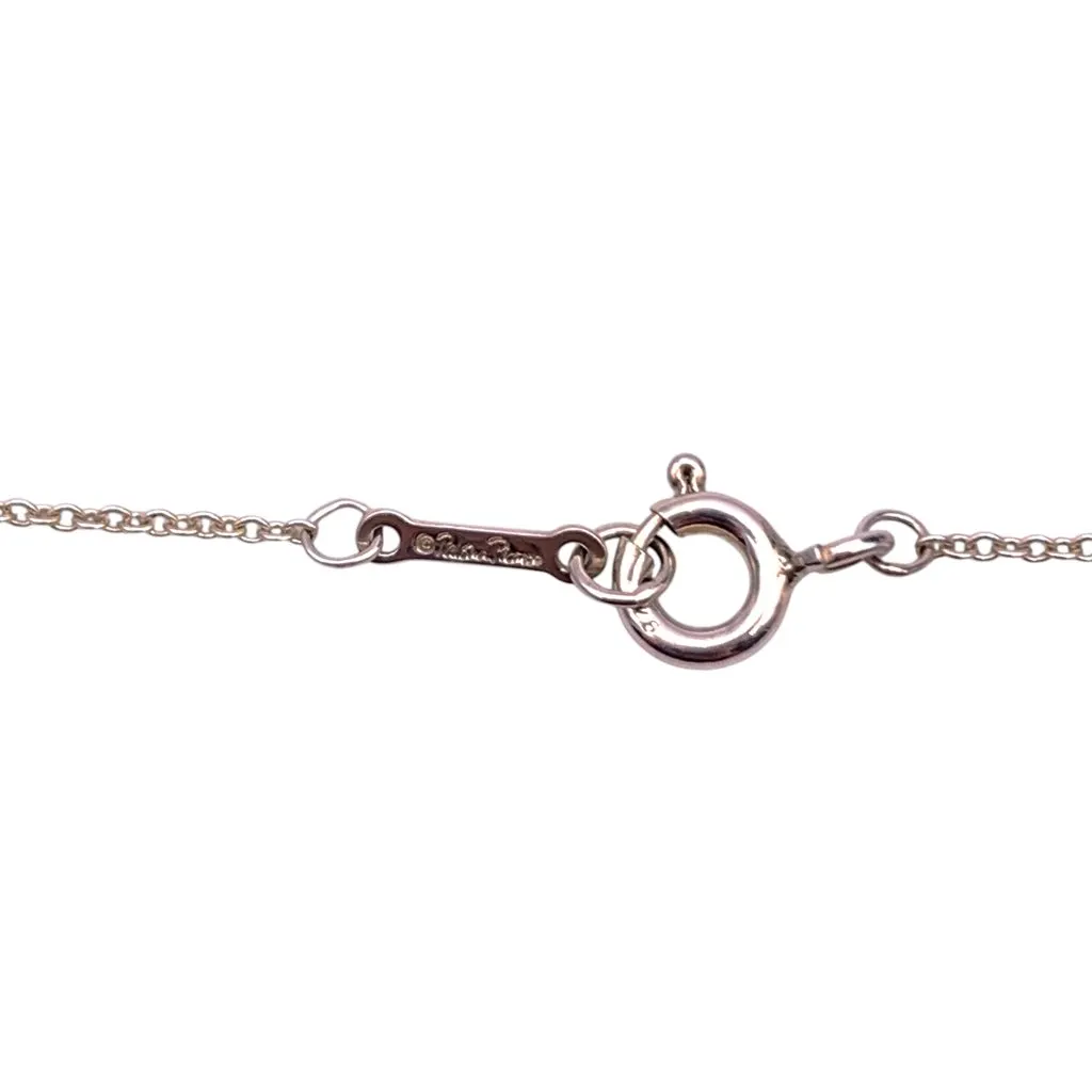 Tiffany & Co Necklace Silver Lace Good - Box View