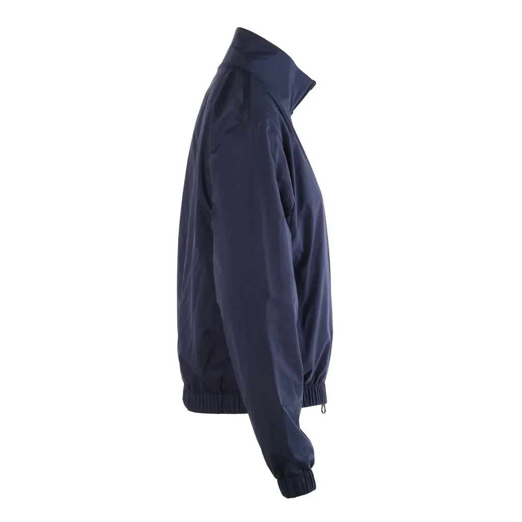 Loro Piana Windmate® Storm System® Reversible Blue Navy Cashmere Bomber Jacket – ’20s Navy Wool Good - Back View