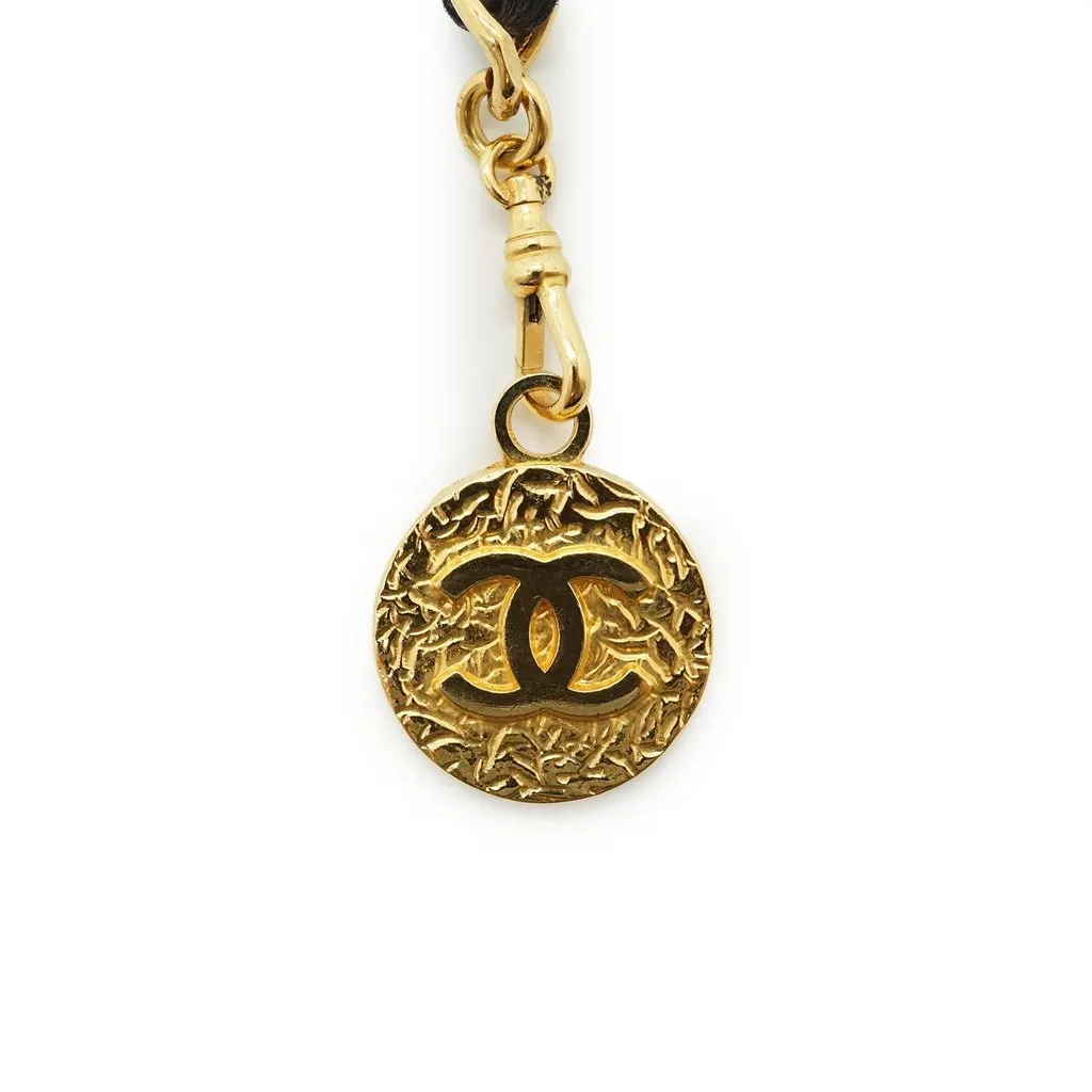Chanel Belt Gold Lace Good - Back View