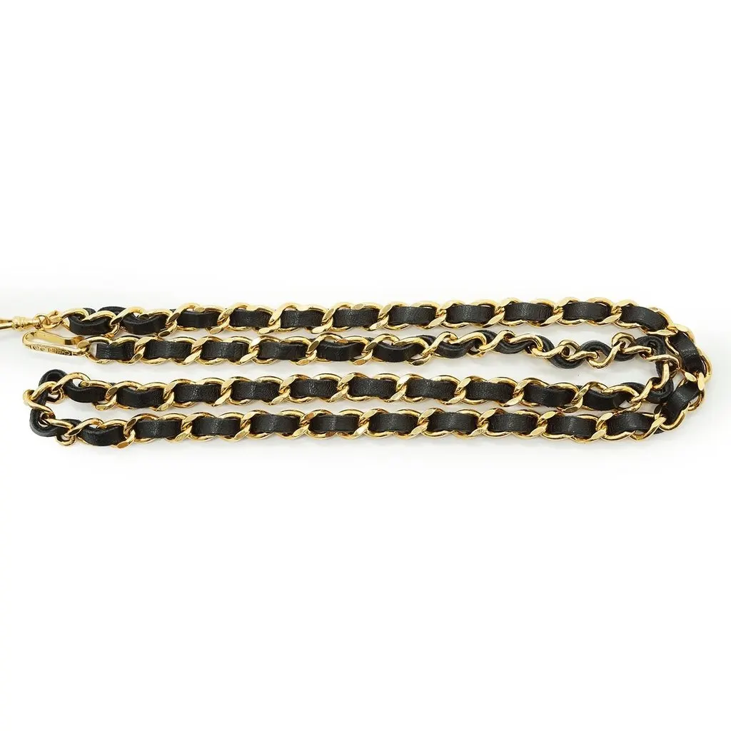 Chanel Belt Gold Lace Good - Inside View