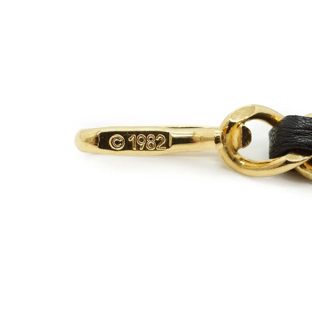 Chanel Belt Gold Lace Good - Model View
