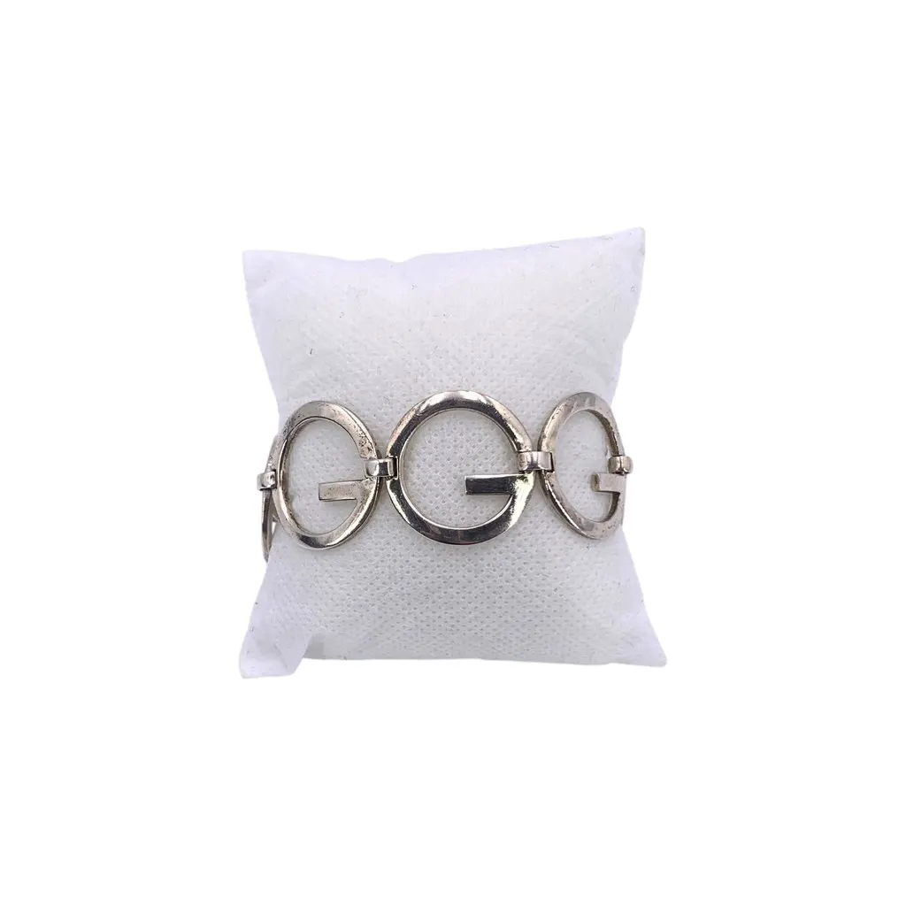 Gucci Bracelet Silver Good - Back View