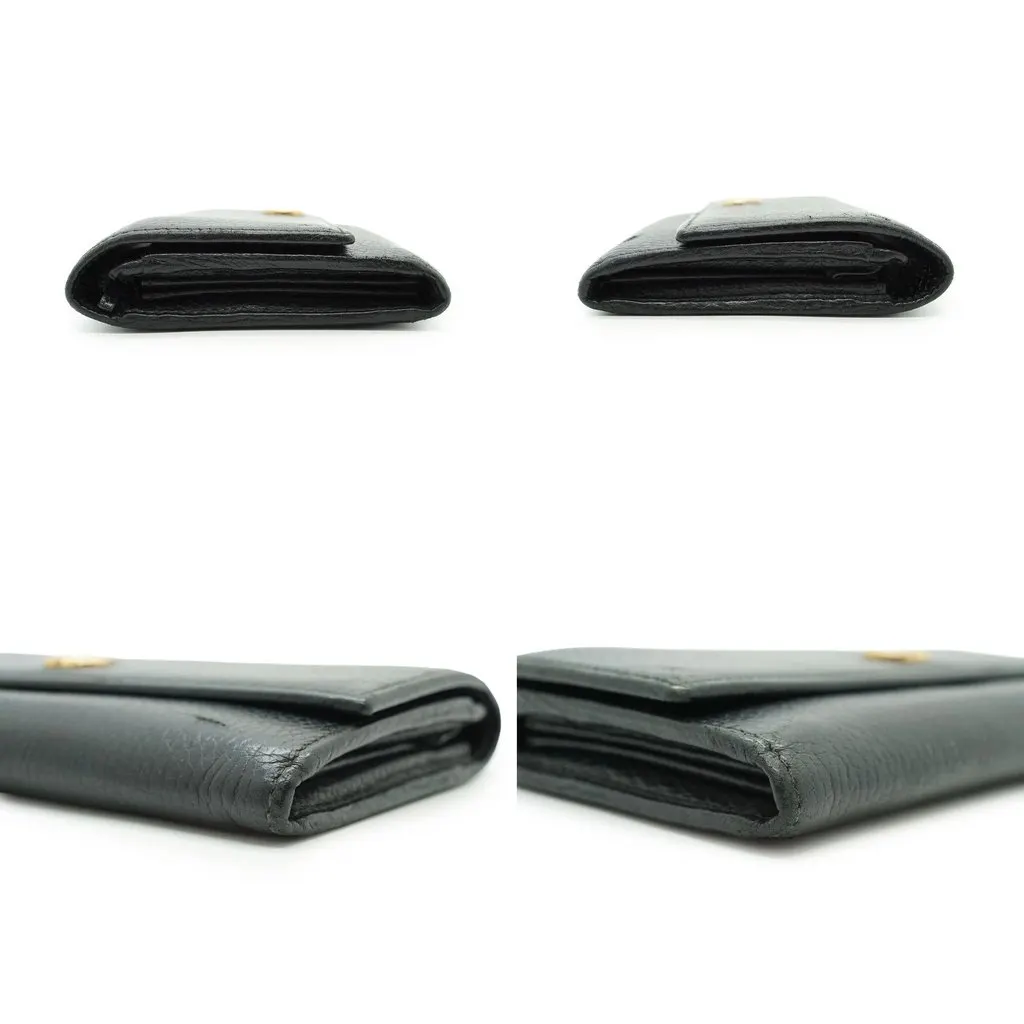 Gucci Wallet Black Leather Good - Inside View