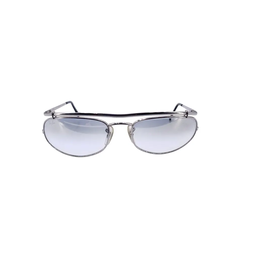 Ray-Ban Sunglasses Black Leather Good - Front View