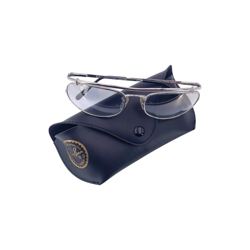 Ray-Ban Sunglasses Black Leather Good - Back View