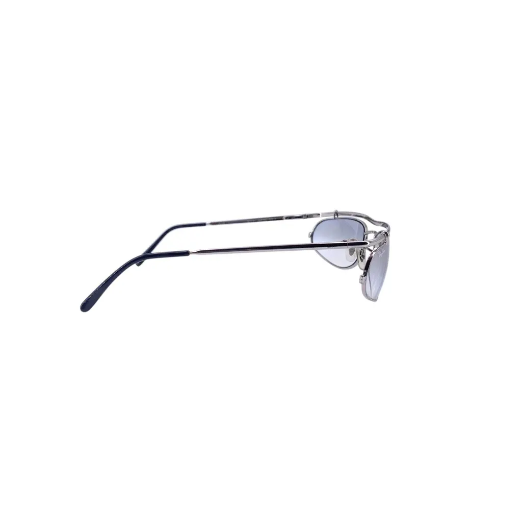 Ray-Ban Sunglasses Black Leather Good - Model View