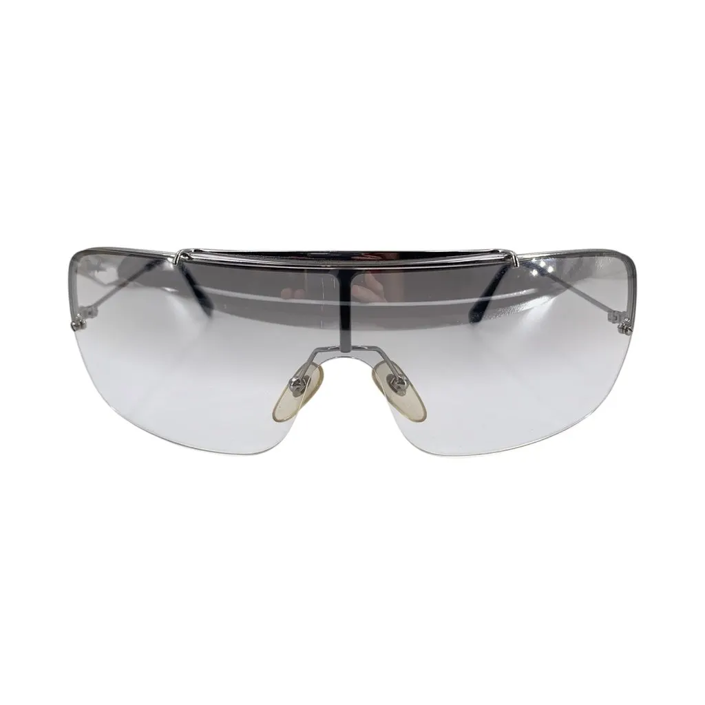 Ray-Ban Sunglasses Black Leather Good - Front View