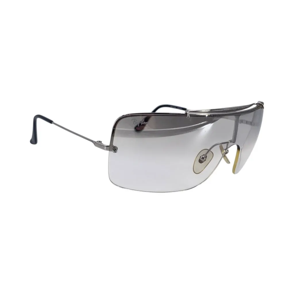 Ray-Ban Sunglasses Black Leather Good - Inside View