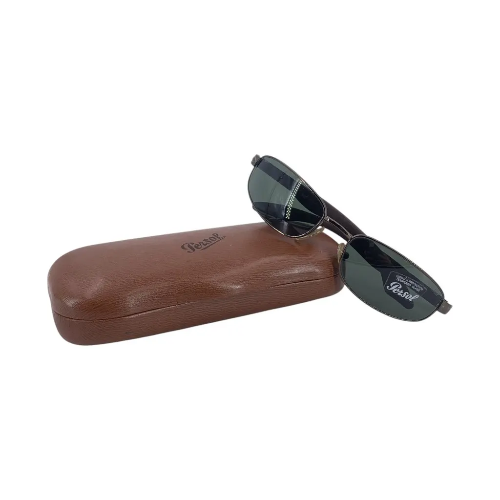 Unsigned Sunglasses Brown Good - Back View