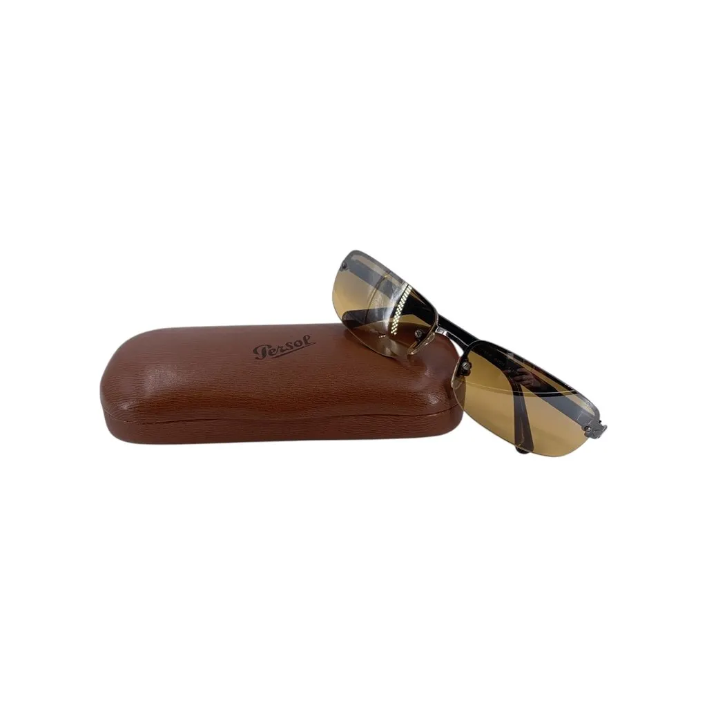 Unsigned Sunglasses Brown Good - Back View