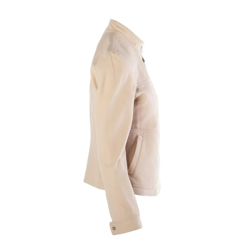 La Perla Openspace Beige Virgin Wool & Cashmere Jacket and Skirt Set - '00s Beige Wool Good - Back View