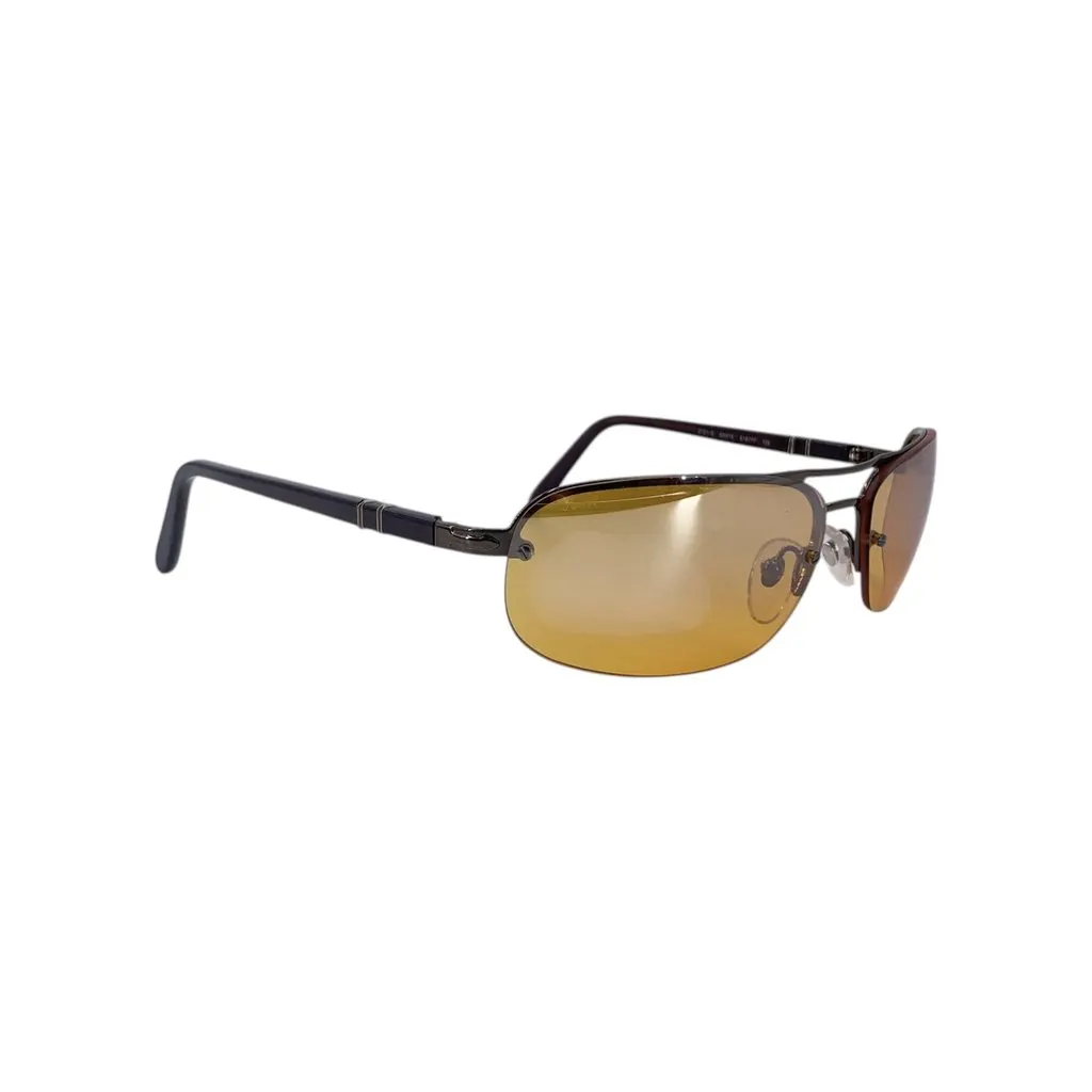 Unsigned Sunglasses Brown Good - Inside View