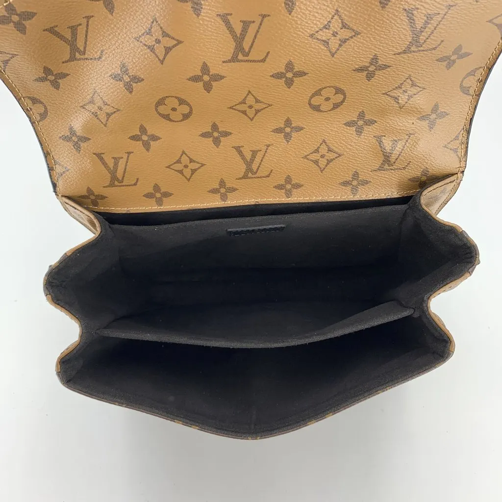 Louis Vuitton Shoulder Bag Metis Red Canvas Good - Box View
