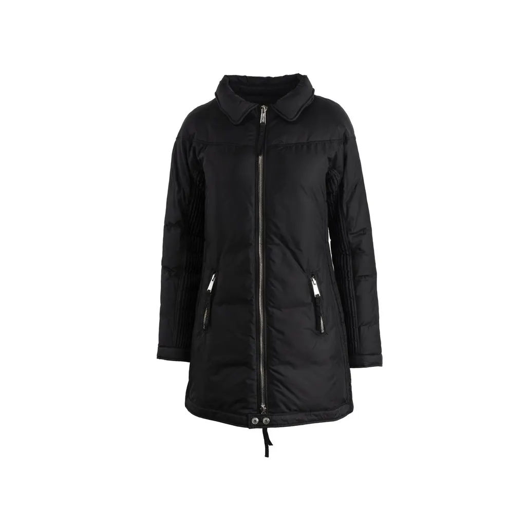 Dsquared2 Long Down Jacket - '00s Red Good - Front View