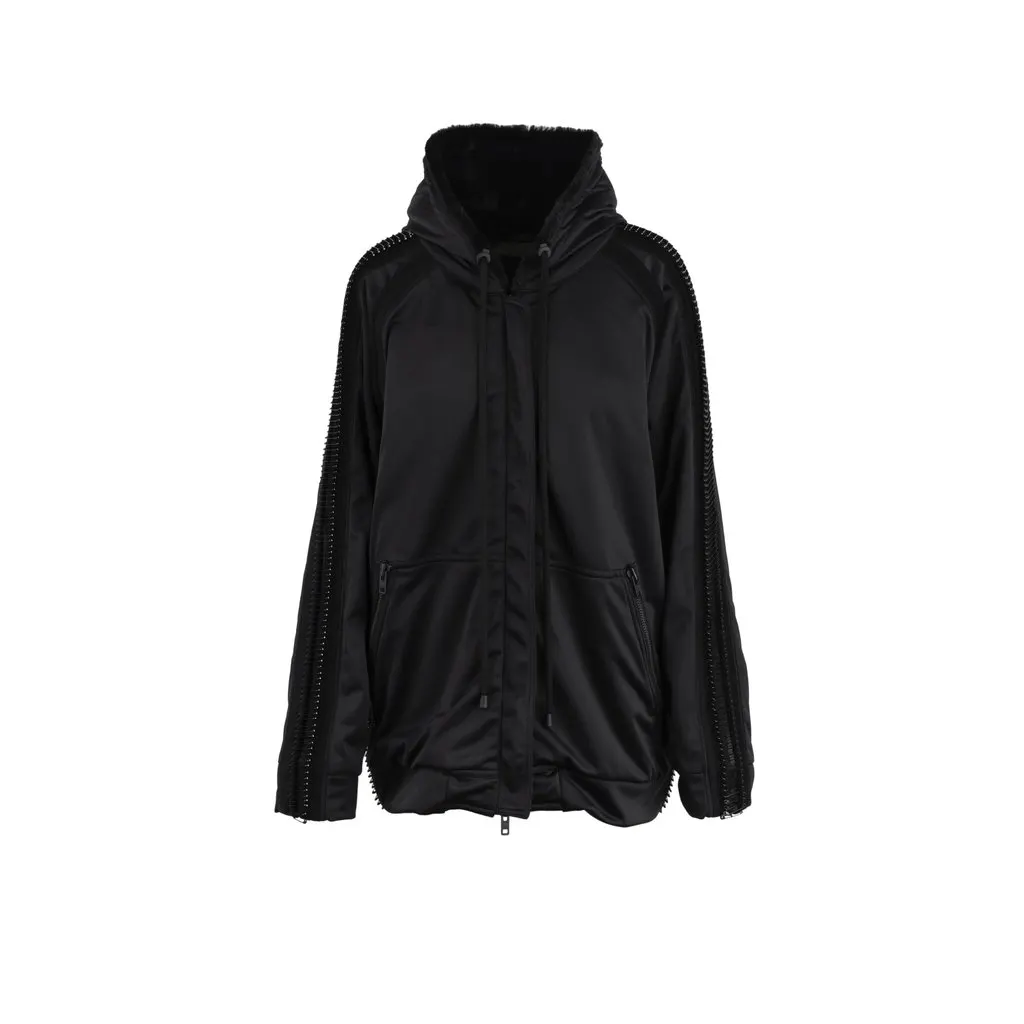 Unsigned Black Sweatshirt With Pins - '10s Black Good - Front View